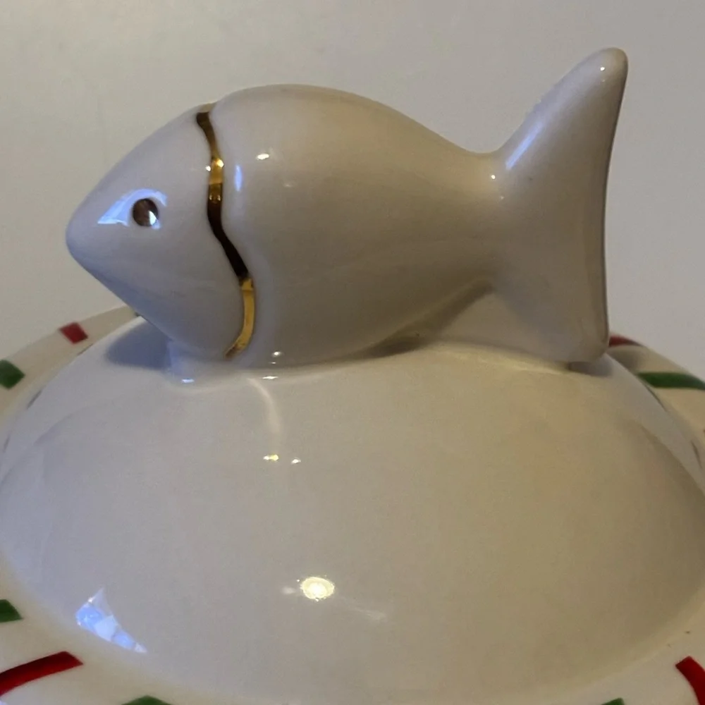 Lenox Christmas “You had me at Meow” Cat Treat Jar for Cat Lovers